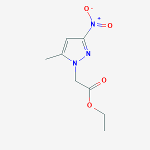 (5-Methyl-3-nitro-pyrazol-1-yl)-acetic acid ethylesterͼƬ