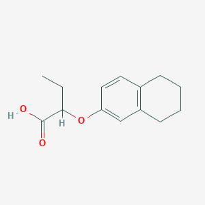 2-(5,6,7,8-四氢-2-萘基基)丁酸图片