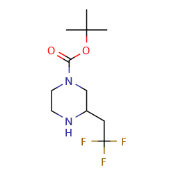 tert-butyl3-(2,2,2-trifluoroethyl)piperazine-1-carboxylate图片