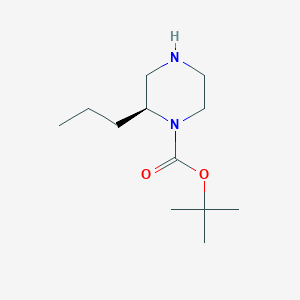 tert-butyl(2S)-2-propylpiperazine-1-carboxylateͼƬ