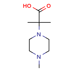 2-methyl-2-(4-methylpiperazin-1-yl)propanoicacid图片