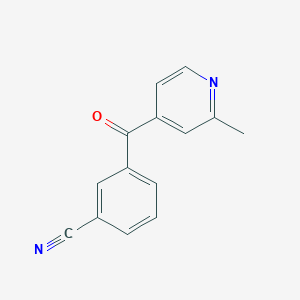 4-(3-Cyanobenzoyl)-2-methylpyridineͼƬ