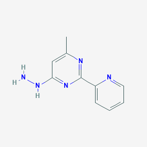 4-hydrazinyl-6-methyl-2-(pyridin-2-yl)pyrimidineͼƬ