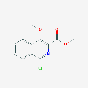 Methyl 1-Chloro-4-methoxyisoquinoline-3-carboxylateͼƬ