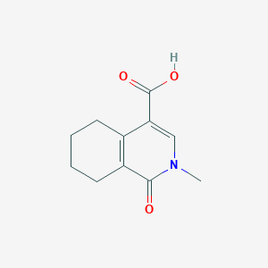 2-methyl-1-oxo-1,2,5,6,7,8-hexahydroisoquinoline-4-carboxylic AcidͼƬ