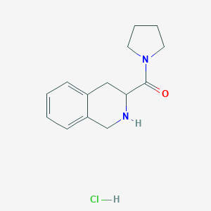 3-(pyrrolidine-1-carbonyl)-1,2,3,4-tetrahydroisoquinoline hydrochlorideͼƬ