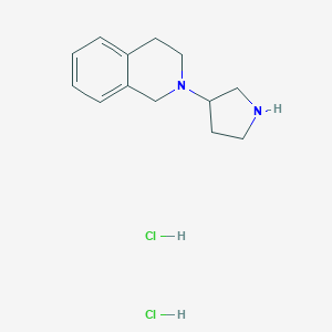 2-(Pyrrolidin-3-yl)-1,2,3,4-tetrahydroisoquinoline DihydrochlorideͼƬ