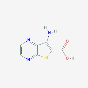 7-aminothieno[2,3-b]pyrazine-6-carboxylicacidͼƬ