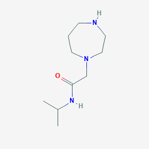 2-(1,4-diazepan-1-yl)-N-(propan-2-yl)acetamideͼƬ