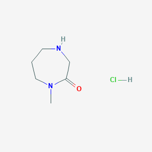 1-Methyl-1,4-diazepan-2-one HydrochlorideͼƬ