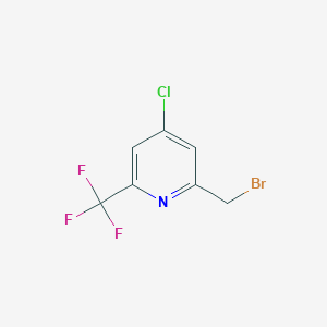 2-(BROMOMETHYL)-4-CHLORO-6-(TRIFLUOROMETHYL)PYRIDINEͼƬ