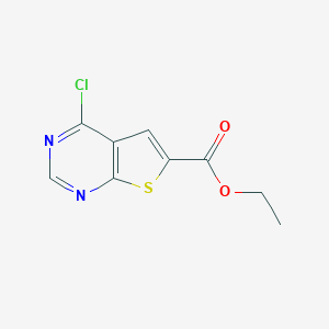 Ethyl 4-chlorothieno[2,3-d]pyrimidine-6-carboxylateͼƬ