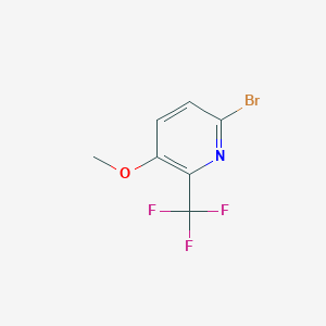 6-Bromo-3-methoxy-2-(trifluoromethyl)pyridineͼƬ