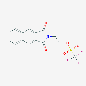 1,1,1-Trifluoromethanesulfonic Acid 2-(1,3-Dihydro-1,3-dioxo-2H-benz[f]isoindol-2-yl)ethyl EsterͼƬ