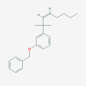 (Z)-1-(1,1-Dimethyl-2-heptenyl)-3-(benzyloxy)benzeneͼƬ