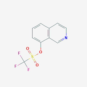 Trifluoro-methanesulfonic Acid Isoquinolin-8-yl EsterͼƬ