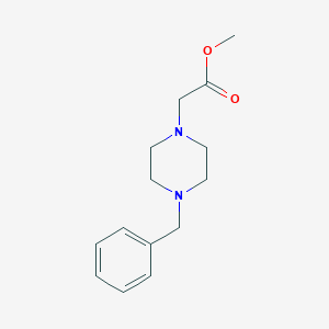 Methyl 2-(4-Benzylpiperazin-1-yl)acetateͼƬ