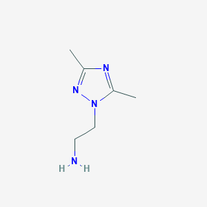 [2-(3,5-dimethyl-1H-1,2,4-triazol-1-yl)ethyl]amine DihydrochlorideͼƬ