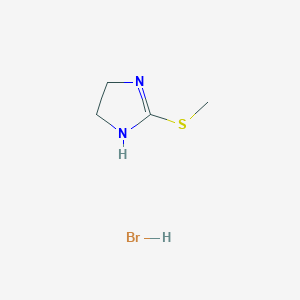 2-(methylthio)-4,5-dihydro-1H-imidazole hydrobromideͼƬ