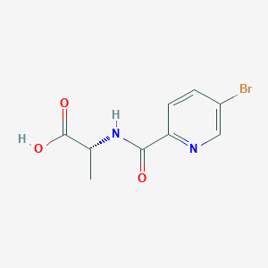 (2R)-2-[(5-bromopyridin-2-yl)formamido]propanoic acidͼƬ