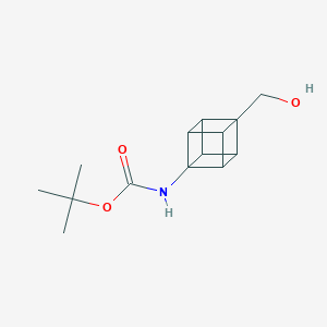 tert-Butyl((2R,3R,4S,5S)-4-(hydroxymethyl)cuban-1-yl)carbamateͼƬ