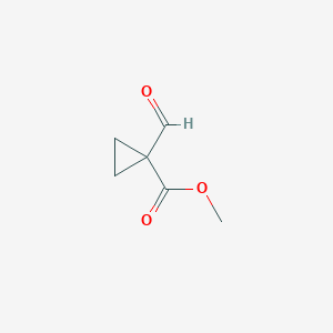 Methyl 1-formylcyclopropanecarboxylateͼƬ