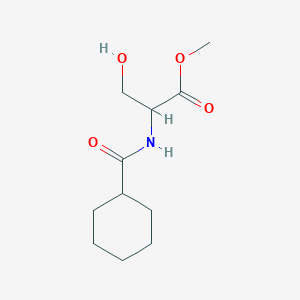 Methyl 2-(Cyclohexylformamido)-3-hydroxypropanoateͼƬ