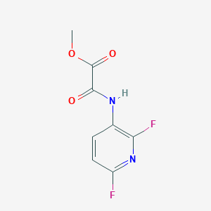 methyl [(2,6-difluoropyridin-3-yl)carbamoyl]formateͼƬ