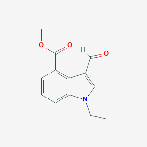 Methyl 1-Ethyl-3-formyl-1H-indole-4-carboxylateͼƬ