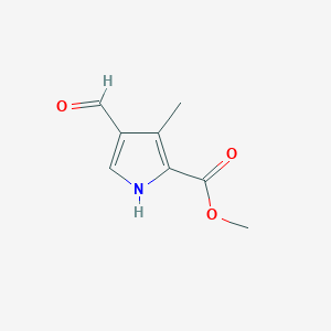 methyl 4-formyl-3-methyl-1H-pyrrole-2-carboxylate图片