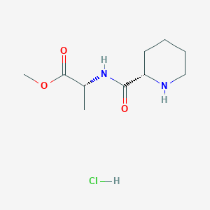 Methyl(2R)-2-[(2S)-Piperidin-2-ylformamido]propanoate HydrochlorideͼƬ