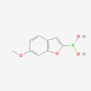 (6-Methoxybenzofuran-2-yl)boronic acidͼƬ