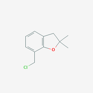 7-(Chloromethyl)-2,2-dimethyl-2,3-dihydro-1-benzofuranͼƬ