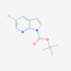 5-Chloro-pyrrolo[2,3-b]pyridine-1-carboxylic acidtert-butyl esterͼƬ