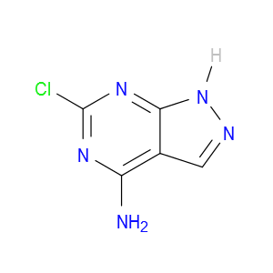 6-chloro-1H-pyrazolo[3,4-d]pyrimidin-4-amineͼƬ