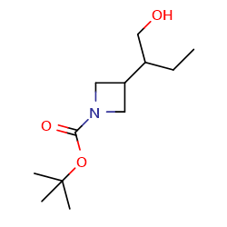 tert-butyl3-(1-hydroxybutan-2-yl)azetidine-1-carboxylateͼƬ