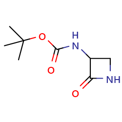 tert-butylN-(2-oxoazetidin-3-yl)carbamate图片