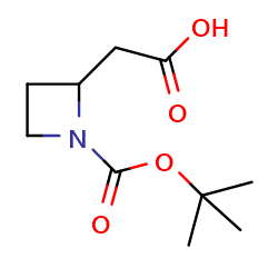 2-{1-[(tert-butoxy)carbonyl]azetidin-2-yl}aceticacidͼƬ