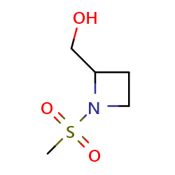 (1-methanesulfonylazetidin-2-yl)methanol图片