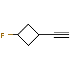 1-ethynyl-3-fluorocyclobutane图片