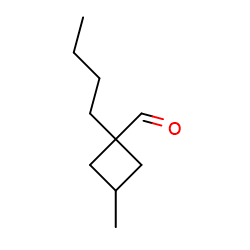 1-butyl-3-methylcyclobutane-1-carbaldehydeͼƬ