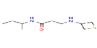 N-(butan-2-yl)-3-[(thietan-3-yl)amino]propanamideͼƬ