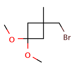 1-(bromomethyl)-3,3-dimethoxy-1-methylcyclobutaneͼƬ