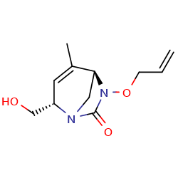 (2S,5R)-2-(hydroxymethyl)-4-methyl-6-(prop-2-en-1-yloxy)-1,6-diazabicyclo[3,2,1]oct-3-en-7-oneͼƬ