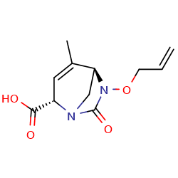 (2S,5R)-4-methyl-7-oxo-6-(prop-2-en-1-yloxy)-1,6-diazabicyclo[3,2,1]oct-3-ene-2-carboxylicacidͼƬ