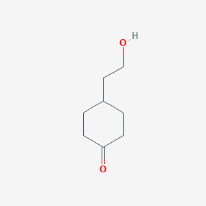 4-(2-hydroxyethyl)cyclohexan-1-oneͼƬ