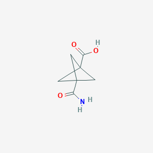 3-carbamoylbicyclo[1,1,1]pentane-1-carboxylicacidͼƬ