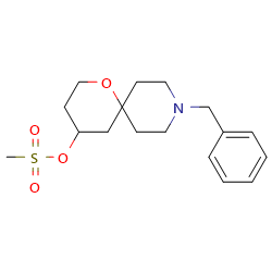 9-benzyl-1-oxa-9-azaspiro[5,5]undecan-4-ylmethanesulfonateͼƬ