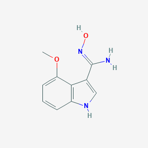 N-Hydroxy-4-methoxyindole-3-carboxamidineͼƬ