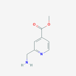 2-(氨甲基)吡啶-4-甲酸甲酯盐酸盐图片